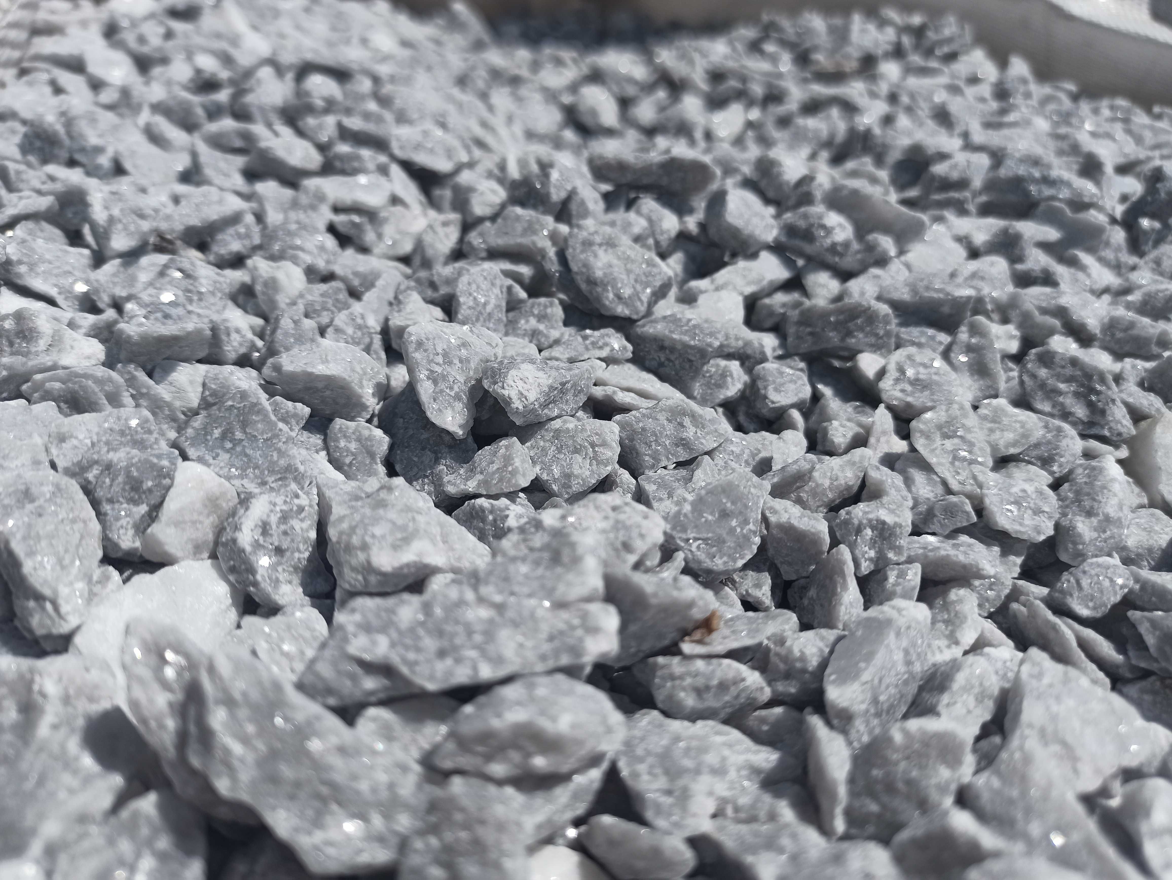 Grys Ice Blue Kamień Szary Biały Marianna Kora Kamienna Granitowy Żwir
