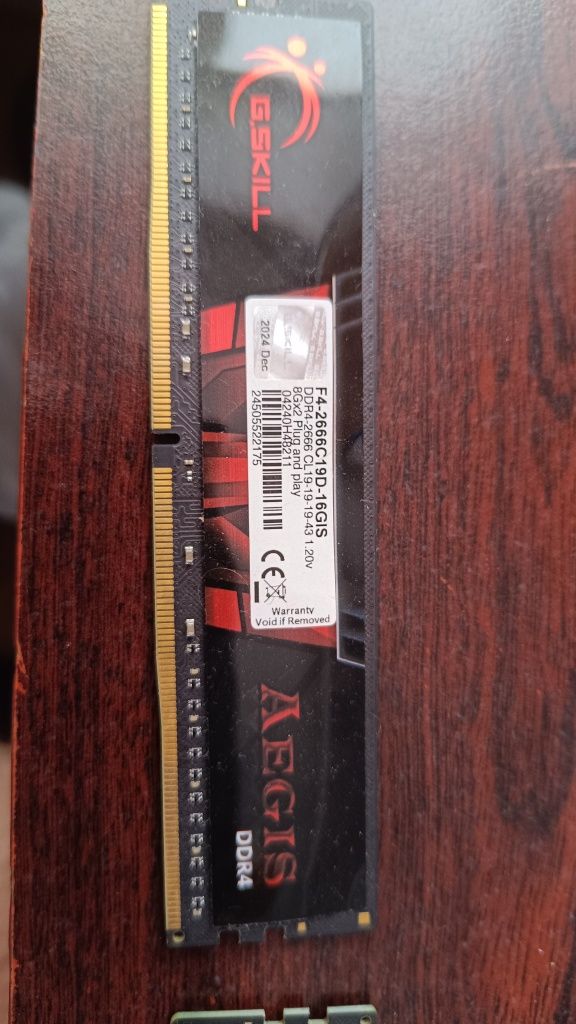 Оперативна пам'ять ddr 4 aegis кіт 16 ГБ