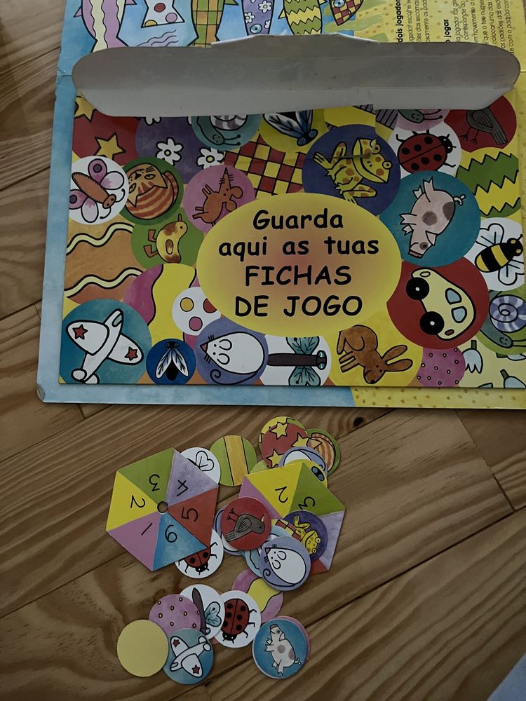 O meu primeiro livro de Jogos de tabuleiro