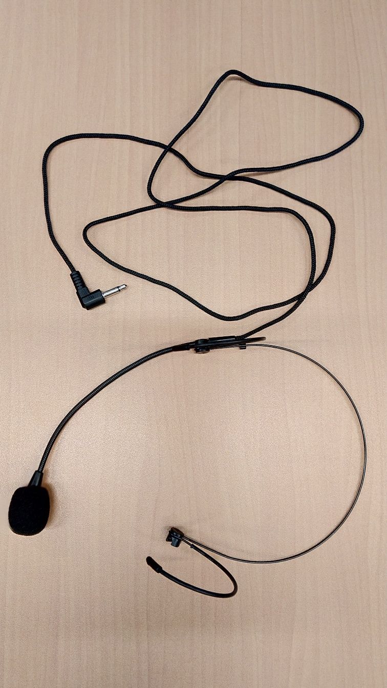 Headset microfone compatível sistemas sem fios