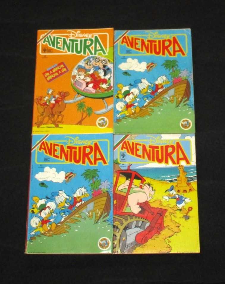 Livro BD Disney Aventura Morumbi 1990 a 1991