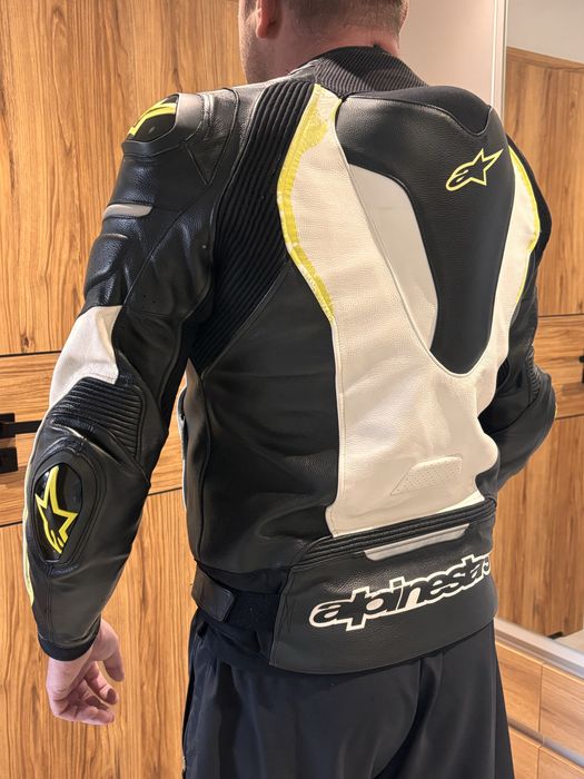 Kurtka motocyklowa skórzana Alpinestars GP pro.Rozmiar 52.