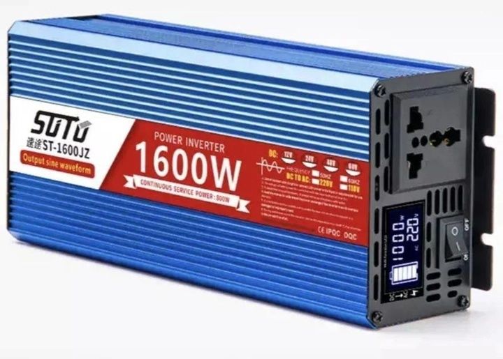 Інвертор Sutu 1600w чиста синусоїда.