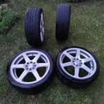 4X Koła 205/40ZR17 HANKOOK Ventus S1Evo/V12Evo 4x100/4x108 TeamDynamic