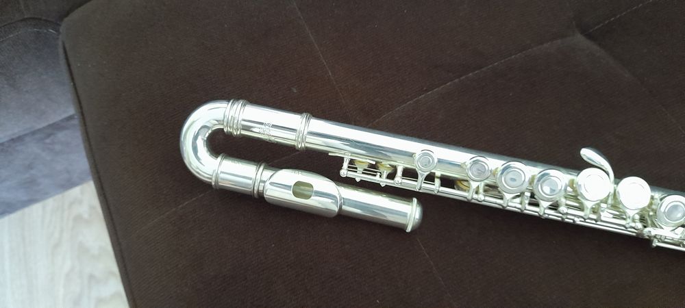 Flet poprzeczny główka zakręcona z futerałem