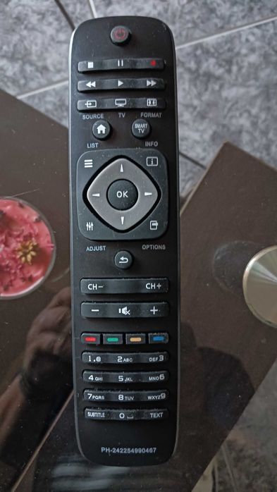 Comando remoto Tv Philips Modelo RM L1220