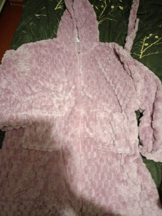 Теплый красивый халат