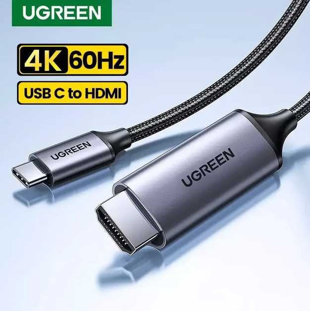 Кабель USB Type-C to HDMI 4K Ugreen