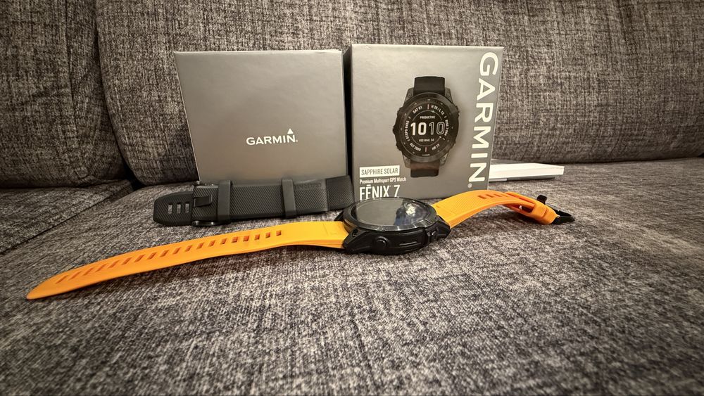 Garmin Fenix 7 solar sapphire