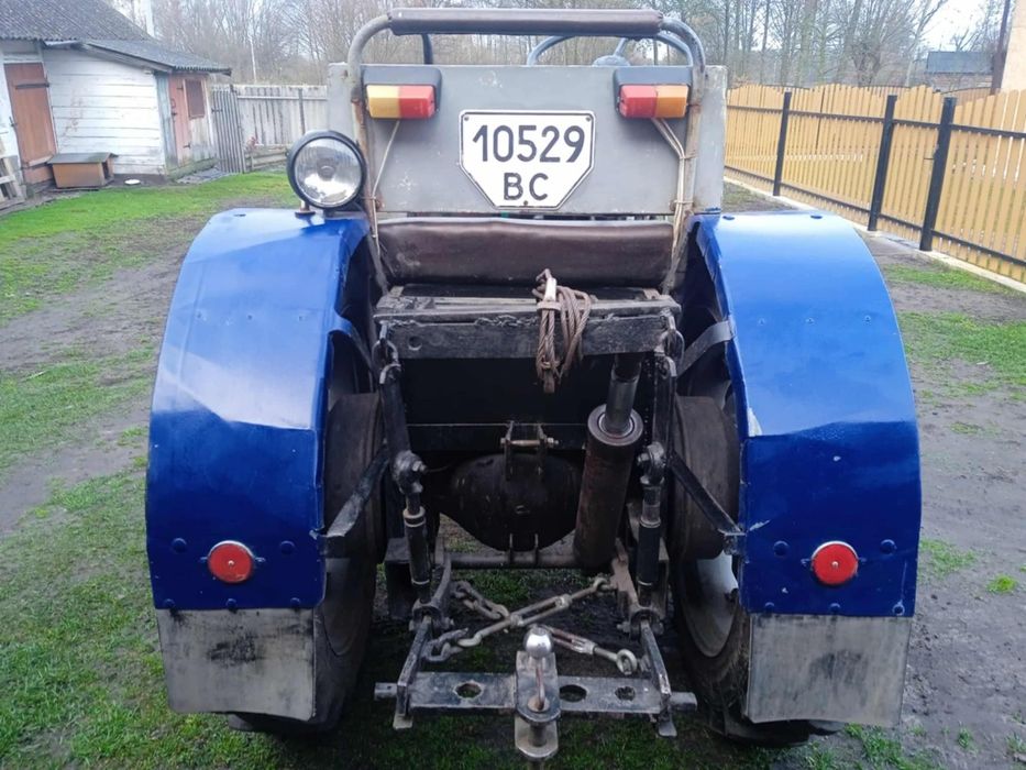 Трактор саморобний