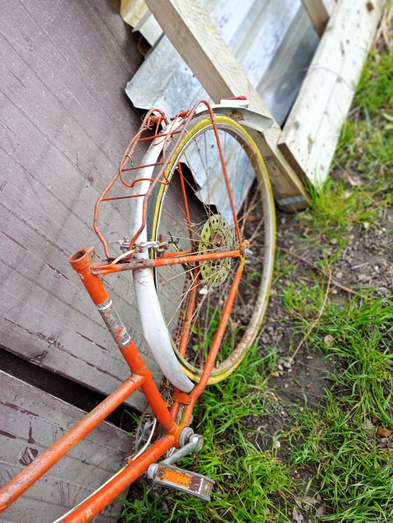 Stary rower Wilga z PRL-u