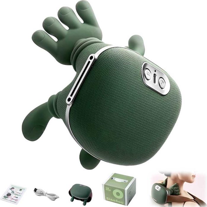 Масажер Siaasoo з підігрівом, 8 силіконових пальців, 3 режими