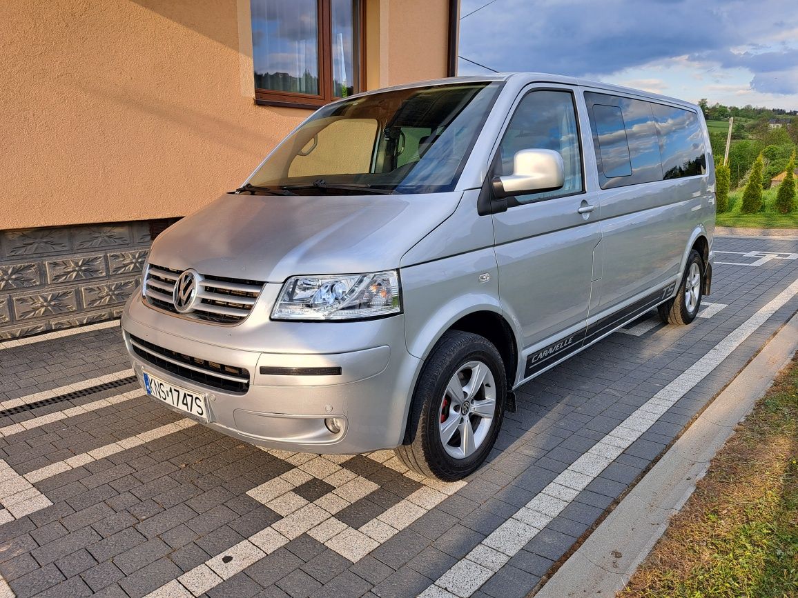 Sprzedam vw t5 caravelle 2.5tdi long 2007 rok