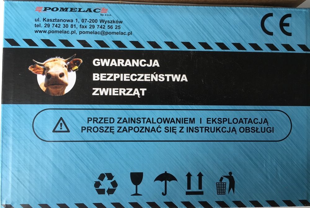 Elektryzator do ogrodzeń elektrycznych sieciowy EBS 872/M1 Pomelac