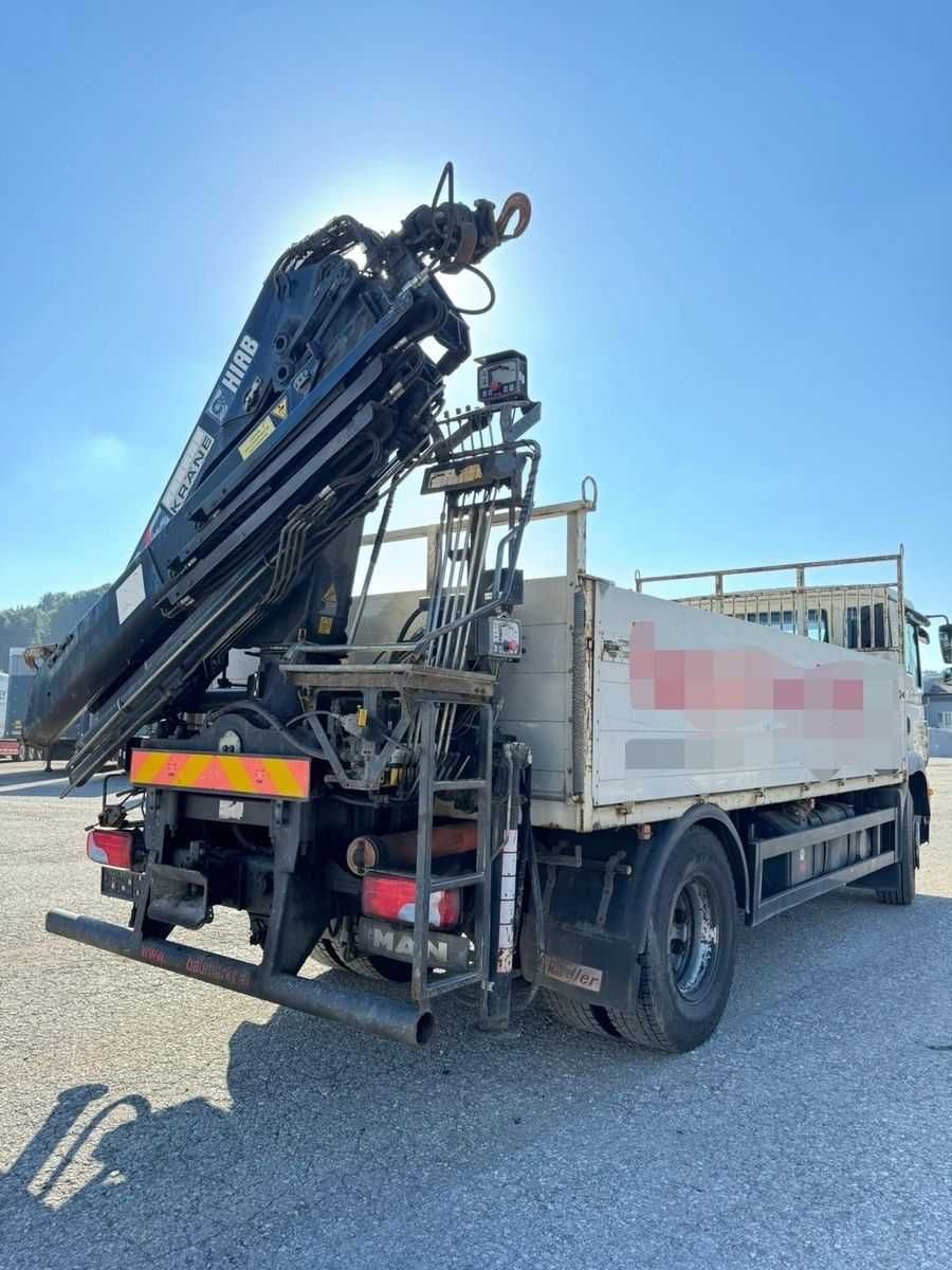 Бортовий автомобіль MAN TGM 18.340 краном маніпулятором Hiab 122 2010р
