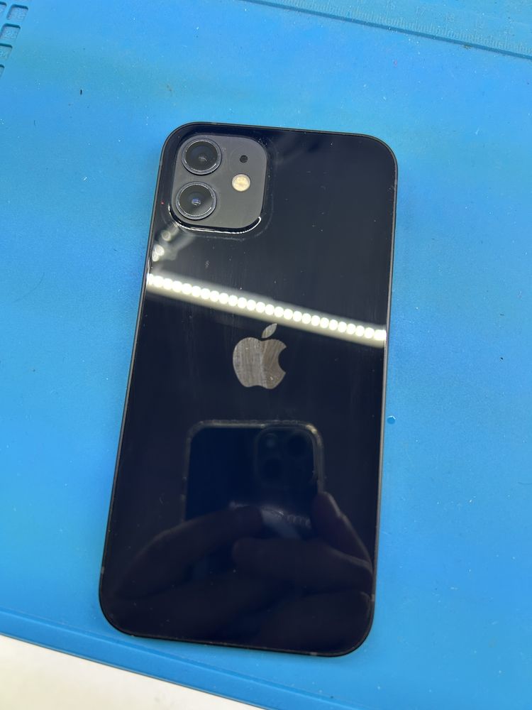 Oryginalny Korpus IPhone 12 Black Czarna Obudowa