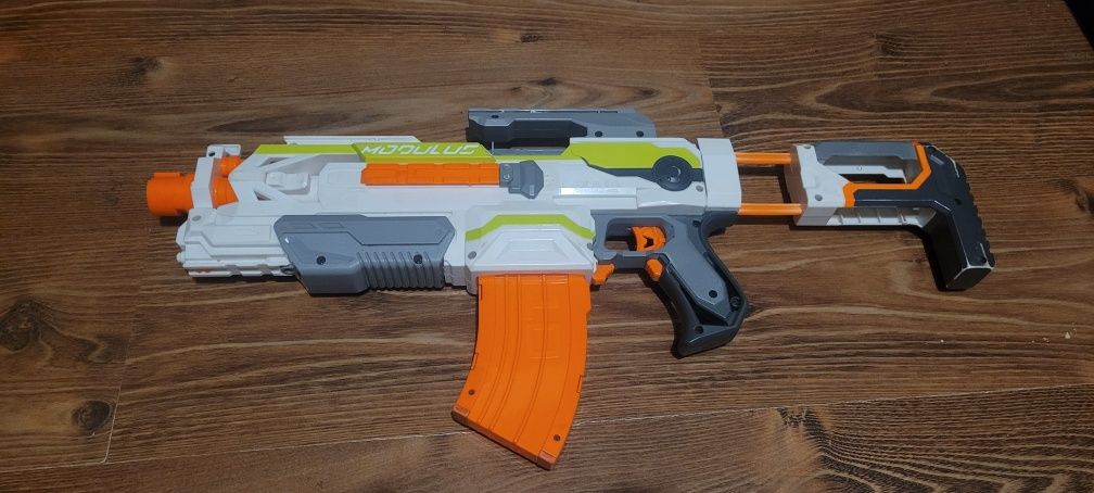 NERF N-Strike Modulus ECS-10 (z dodatkami)