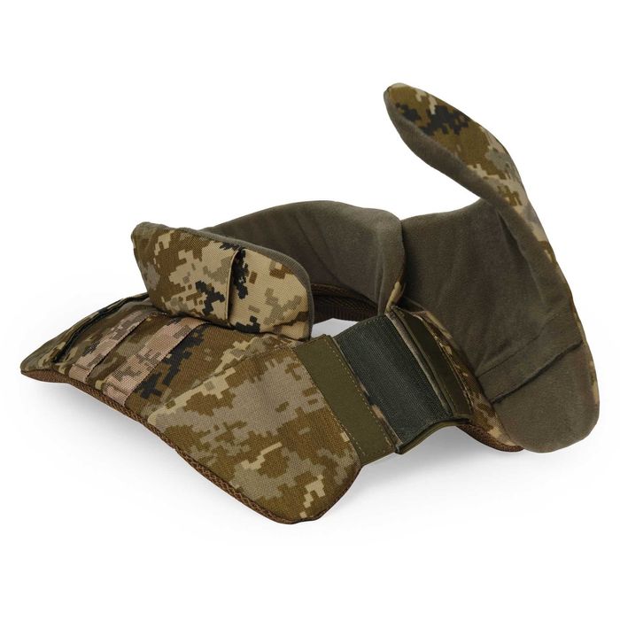 Захист шиї 2 класу ДСТУ ‼️ Warmor Neck Protection 2.0 Піксель НВМПЕ