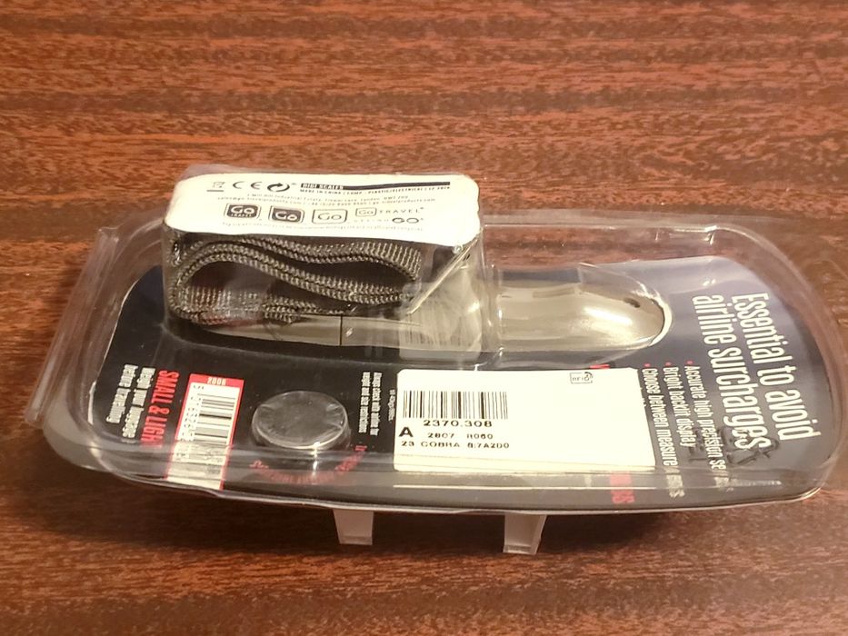 Pesa-bagagem para viagem