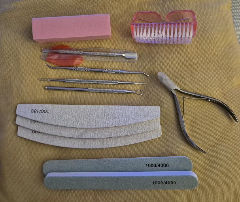 KIT profissional de manicure e pedicure