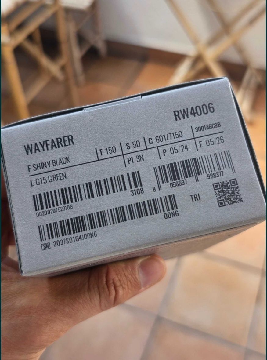 Okulary przeciwsłoneczne Ray Ban META Wayfarer RW4006 RW4008