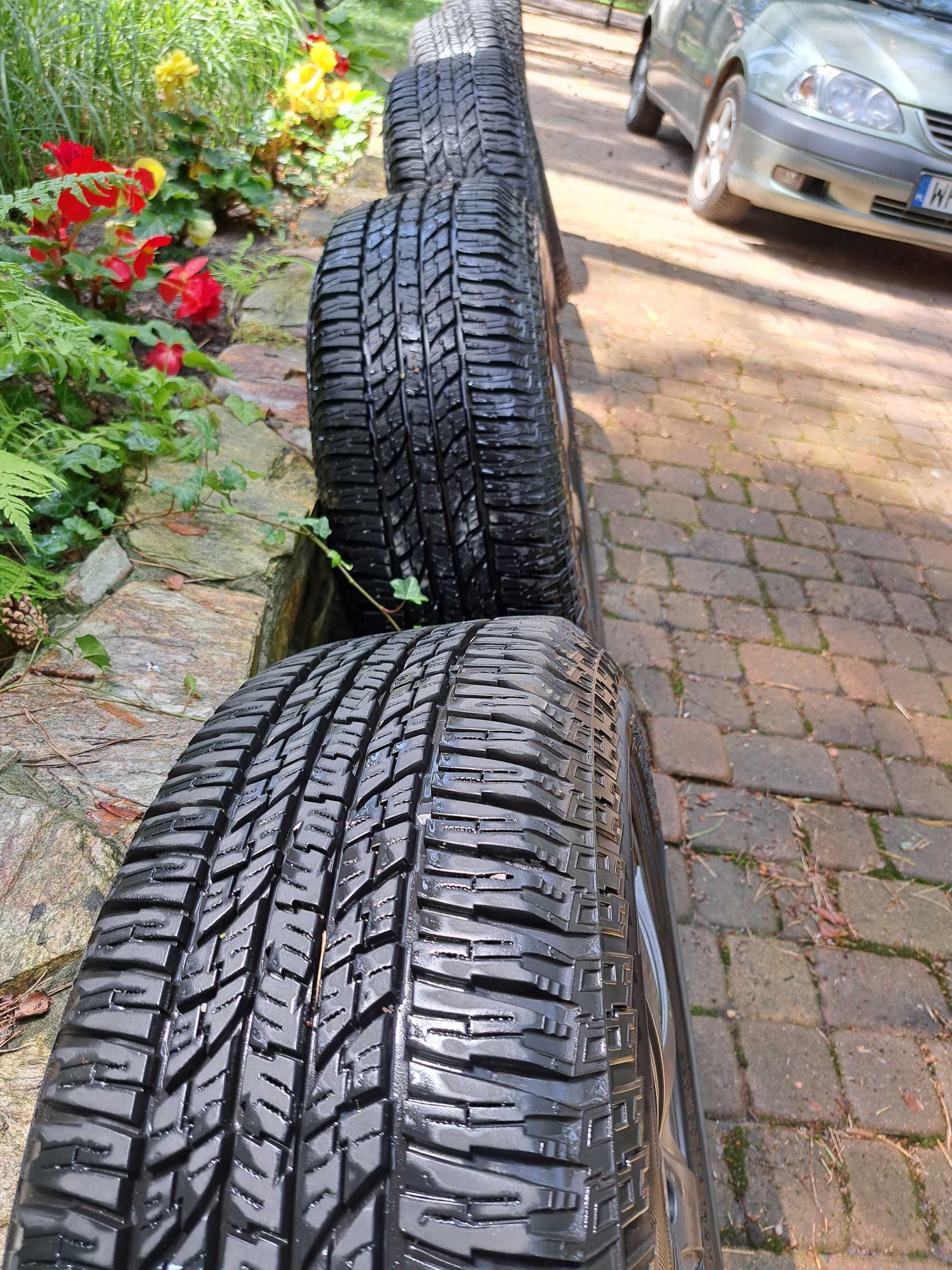 5 szt Felgi ATT R17 i opony Yokohama Geolandar a/t g015 r17 dla Subaru