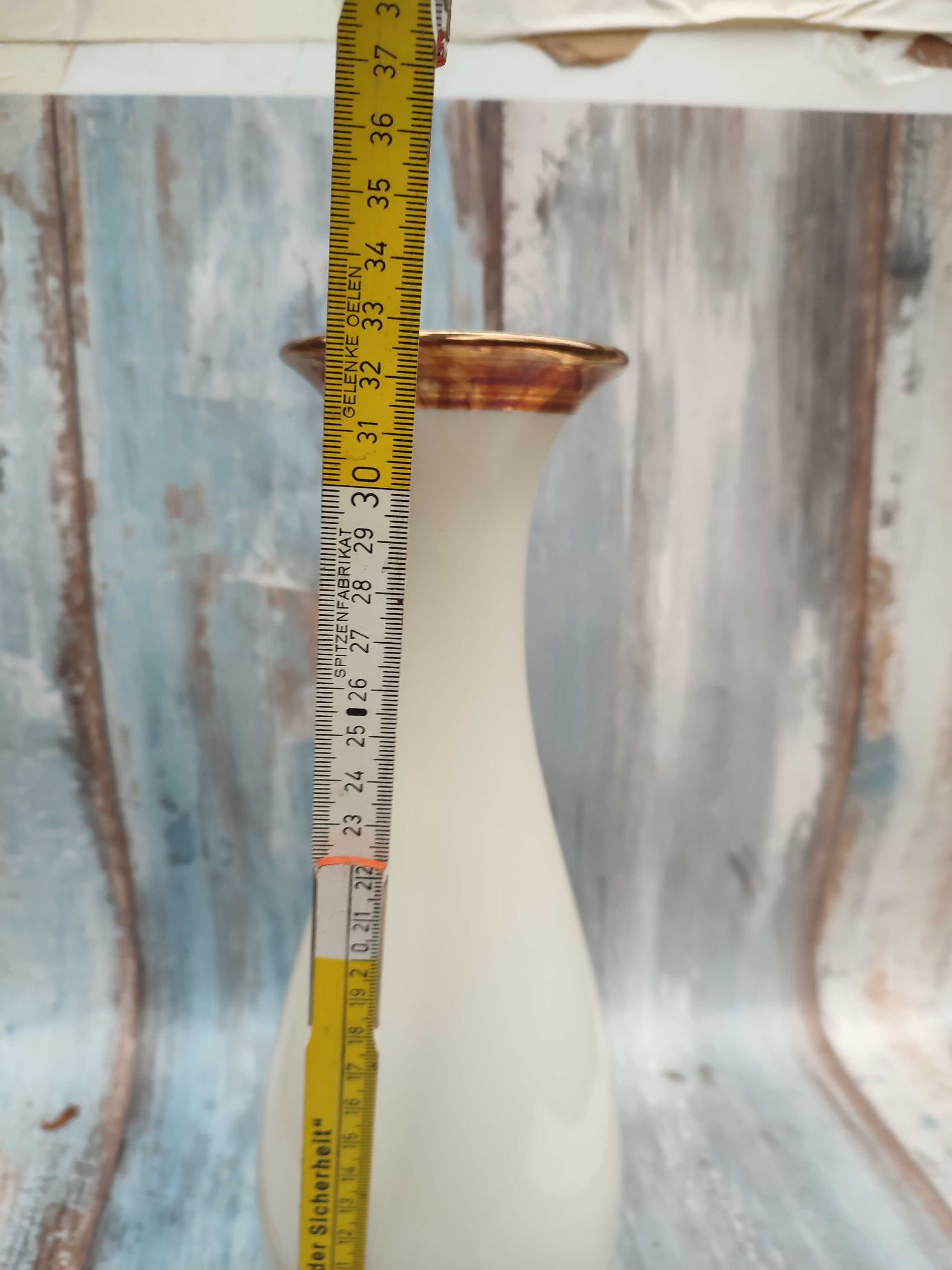 Duży porcelanowy wazon Ecru - Royal - Vintage - design