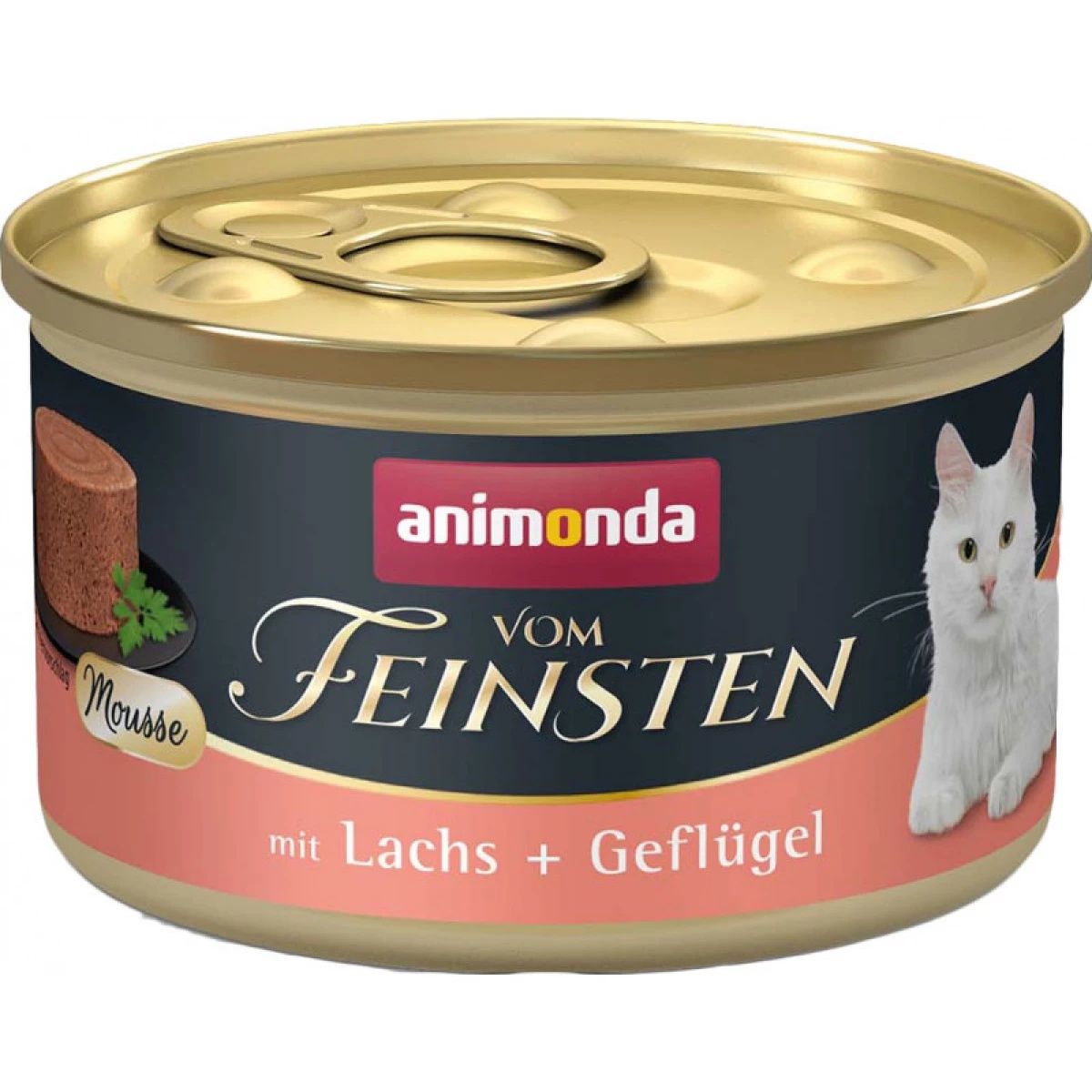 Karma dla kota Animonda vom Feinstein łosoś z kurczakiem 24x85g