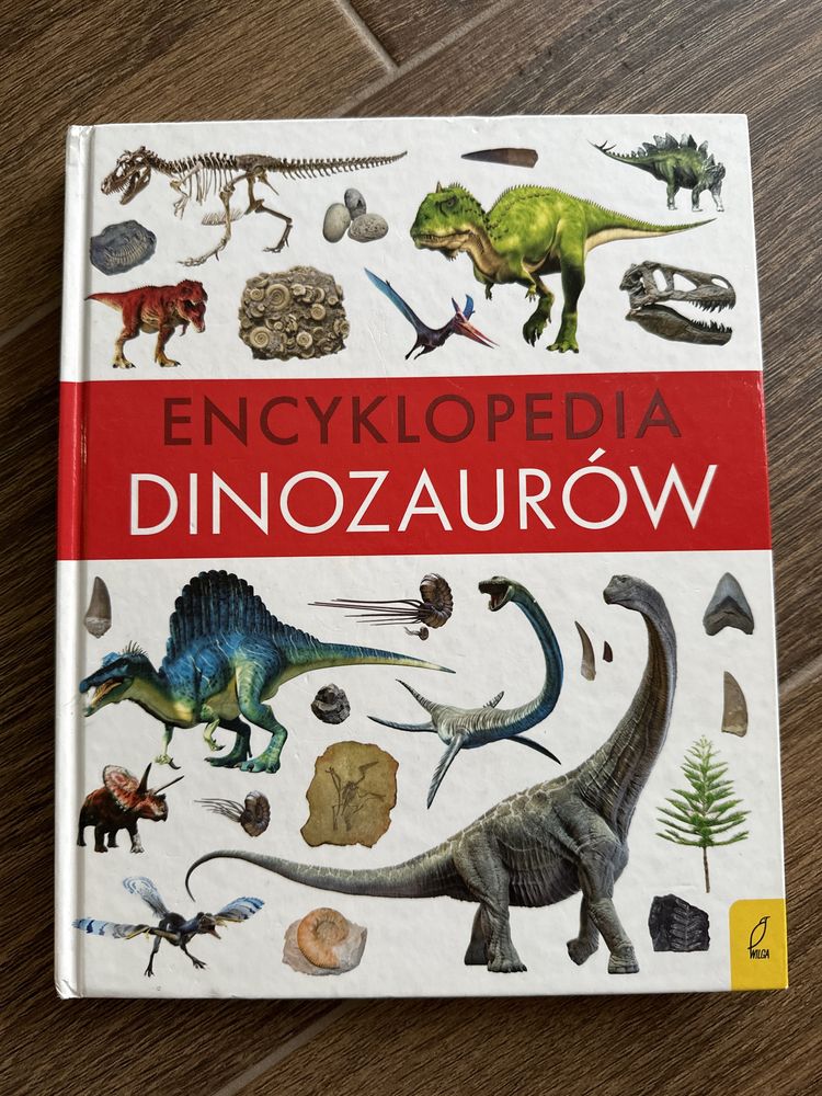 Encyklopedia Dinozaurów wydawnictwo Wilga