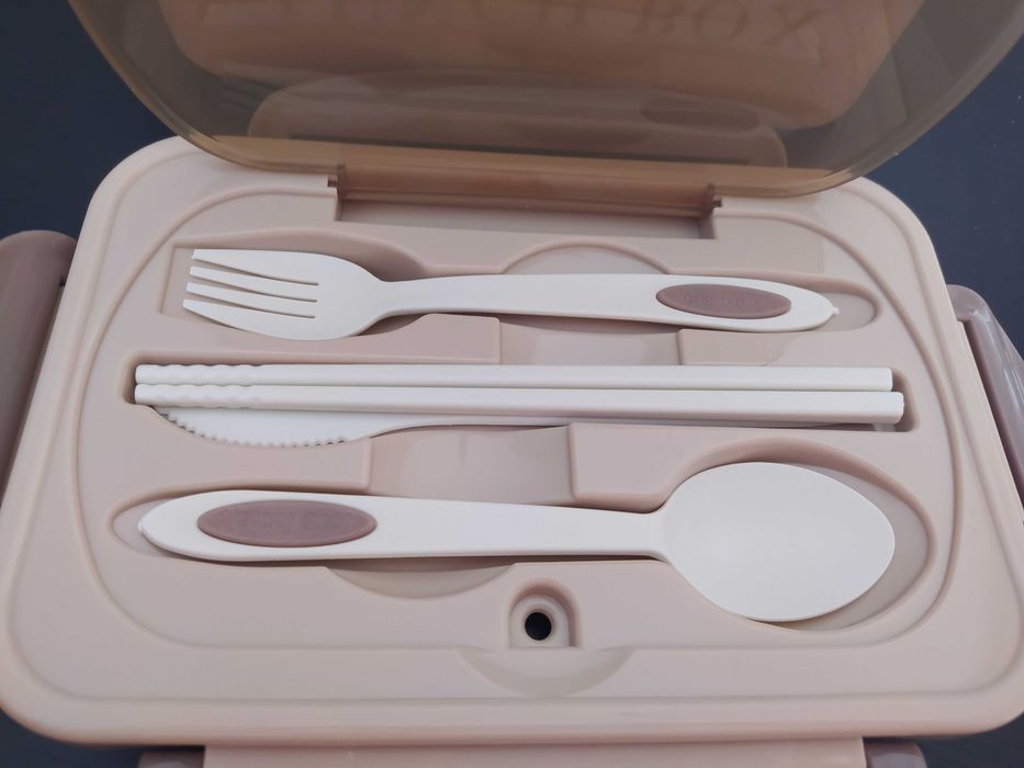 Marmita com talheres || Nova na caixa