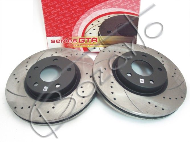TARCZE hamulcowe 297mm Bozarto wiercone Mazda CX-5 Mazda 6 III '13->