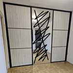 Drzwi przesuwne szafy, 2 szt. 250x100cm