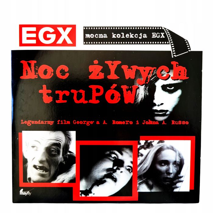 Noc żywych trupów płyta film DVD.