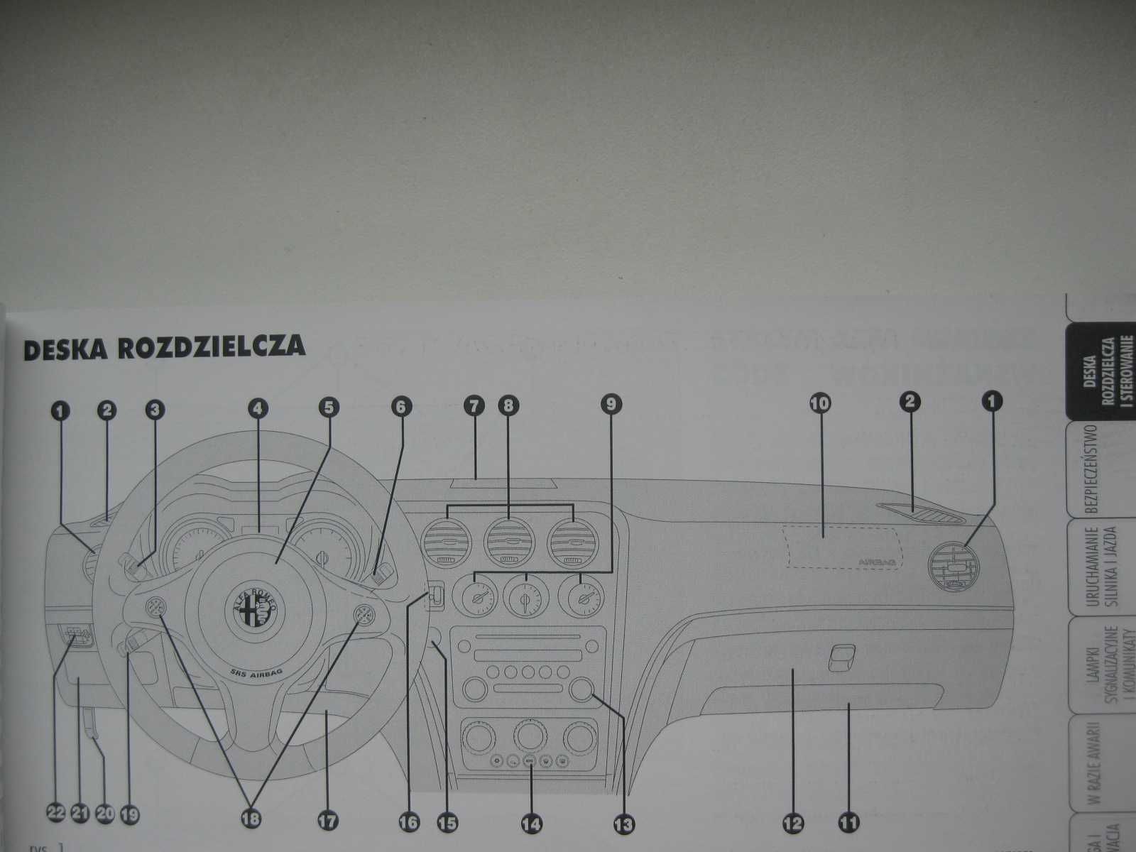 Alfa Romeo 159 Polska instrukcja obsługi 05-11 Alfa 159