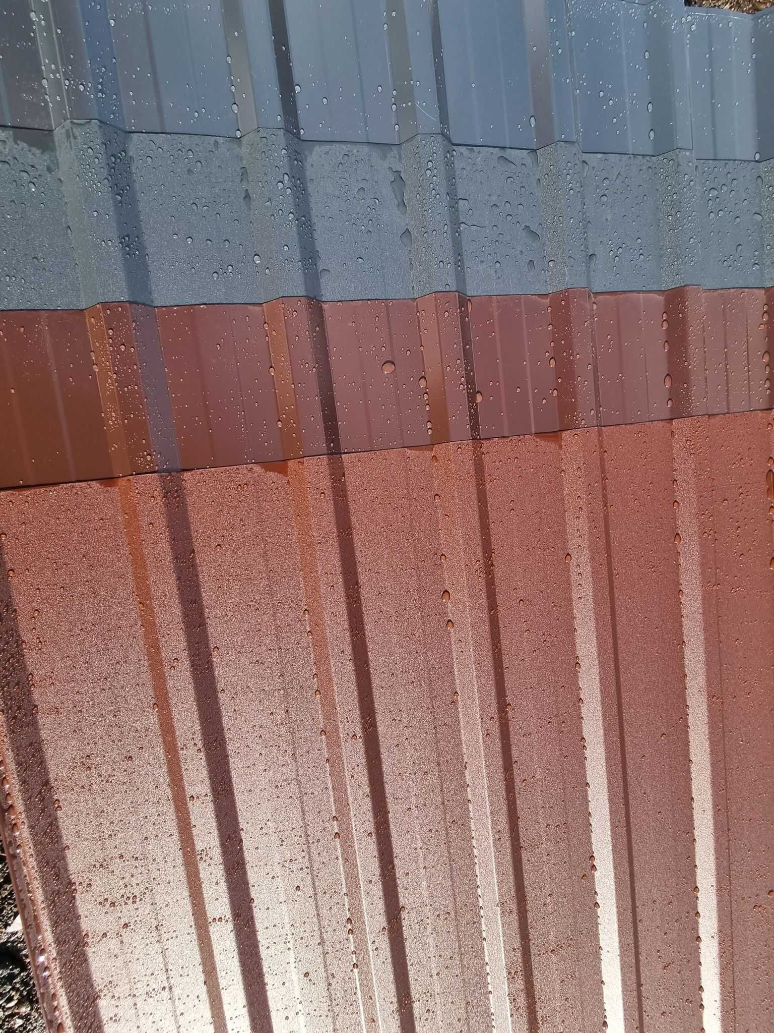 BLACHY trapezowe na DACHY i OGRODZENIA - Najtaniej - OCYNK biała