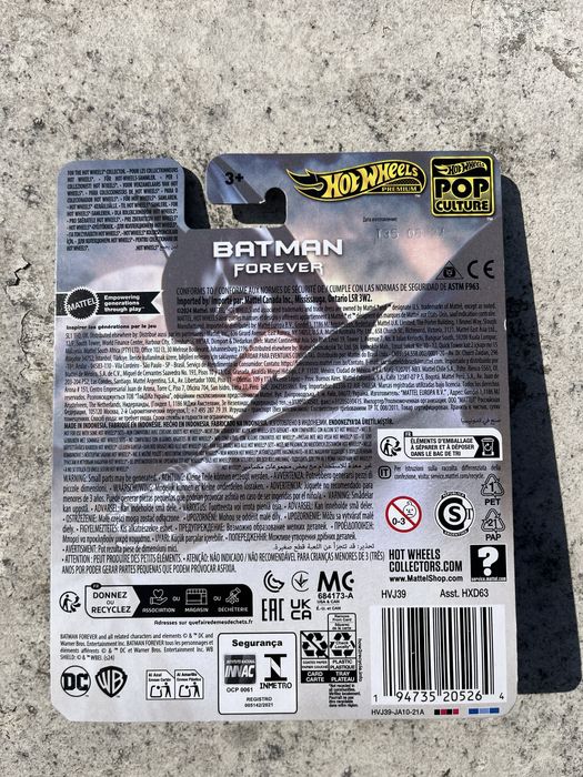 Hot Wheels Premium – Batman Forever (Pop Culture Series)