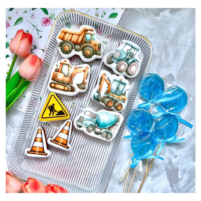 Декор для торта. Топери на торт. Пряники.