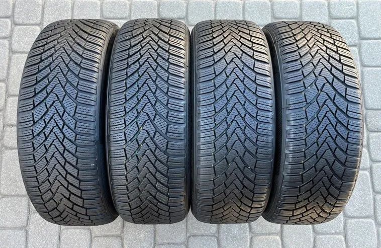 CZTERY ZIMOWE OPONY CONTINENTAL 205/55 R16 91H  7,5 MM BIEŻNIKA ZIMA DOT15
