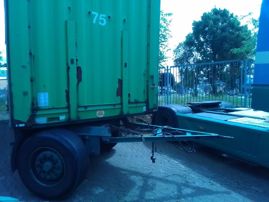 Krone Przyczepa 3 osie Firanka  Przyczepa Krone 3 osie Firanka