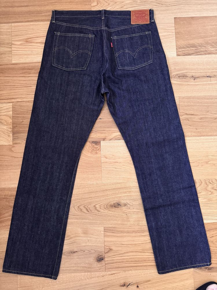 Spodnie Levis 501 selvedge jeans