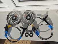 Hamulce Shimano MT200 komplet przód i tył