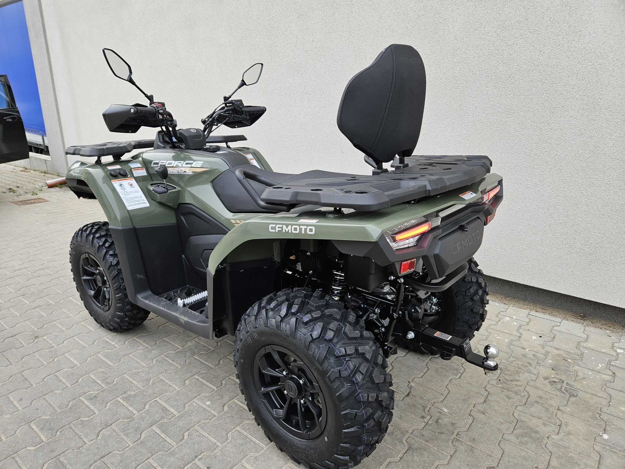 CFMOTO CF Moto 520 L ZIELONY t3b FV  quad