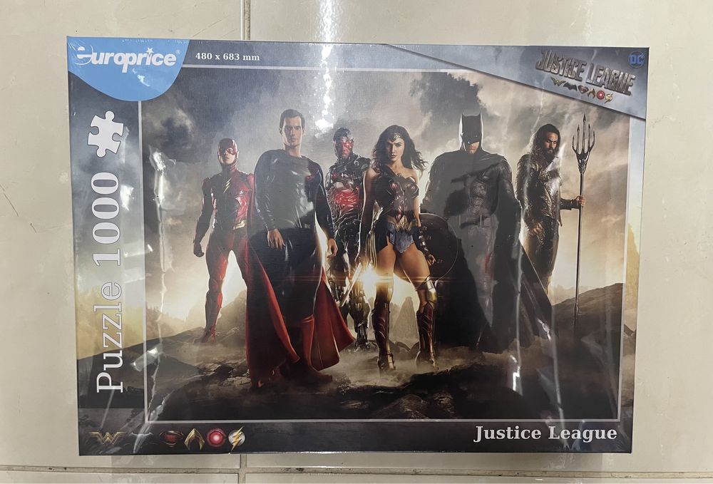 Puzzle liga da justiça 1000pcs