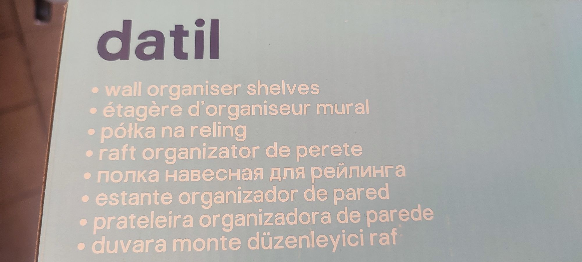 Nowa półka na reling Good Home wymiary na fotkach