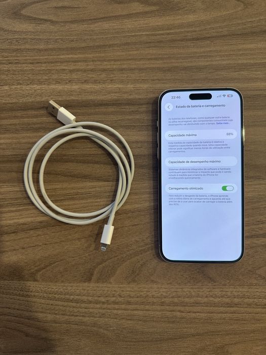 iPhone 14 pro Max 128GB Branco Prateado