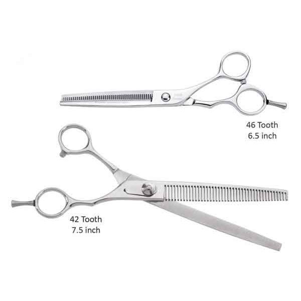 NOŻYCZKI degażówki Master Grooming Tools 42 zęby 7,5 cala