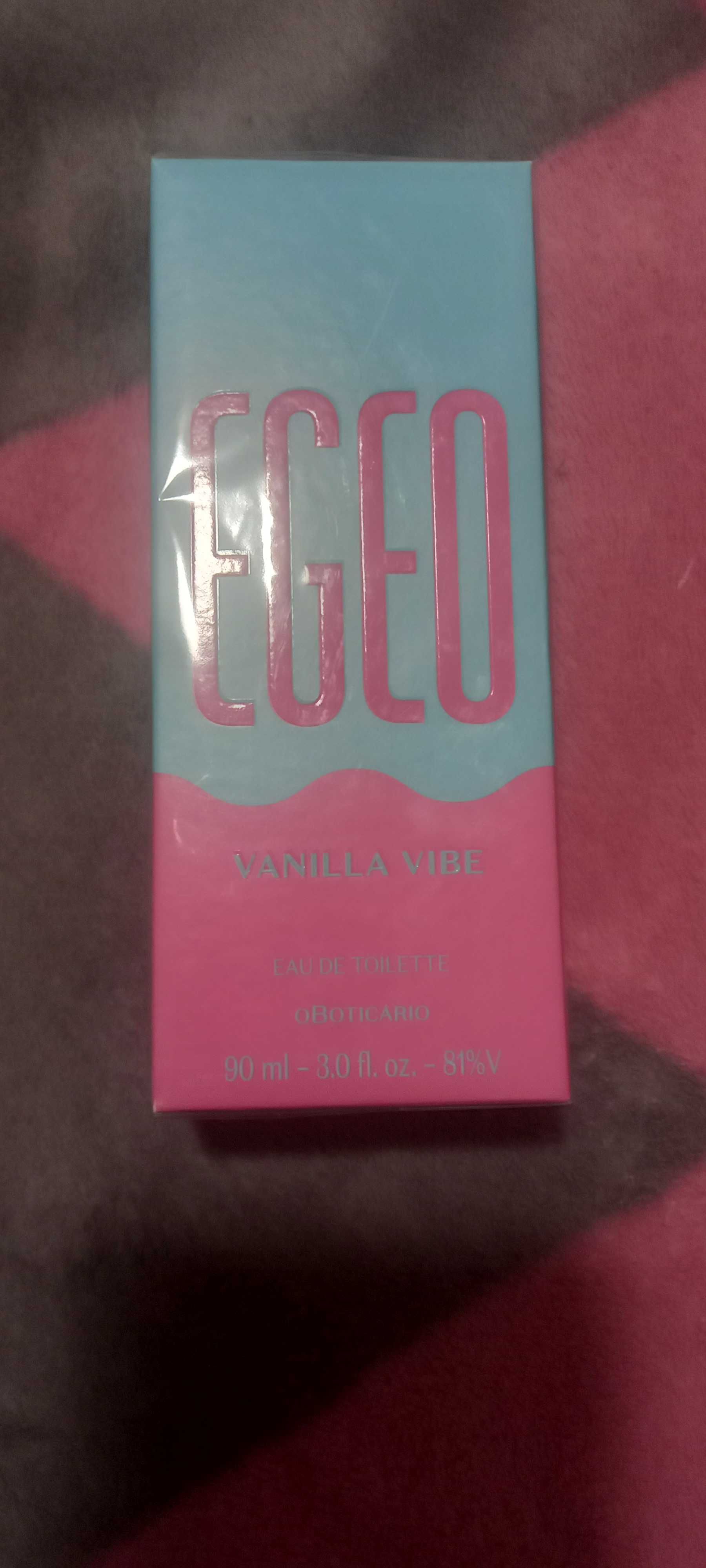 Perfume boticário  egeo baunilia 90ml