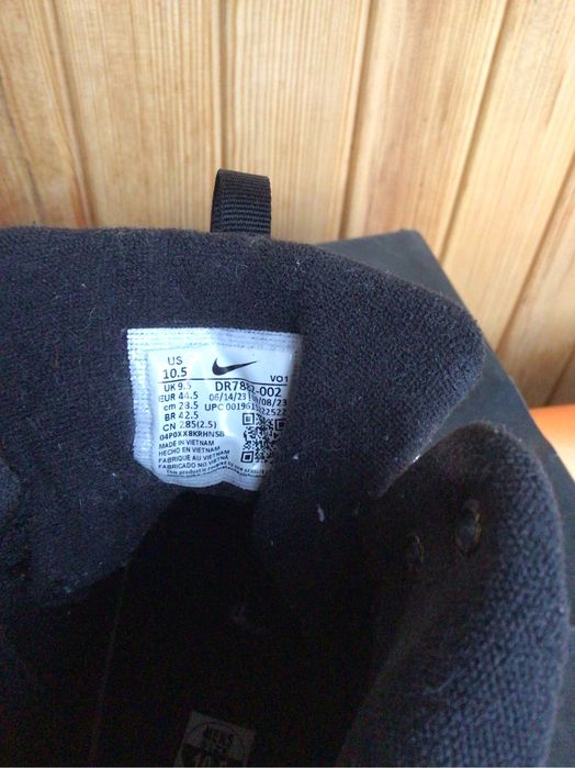 Зимние ботинки Nike Court Vision Mid Winter, р 44, 5 , стелька 28,5 см