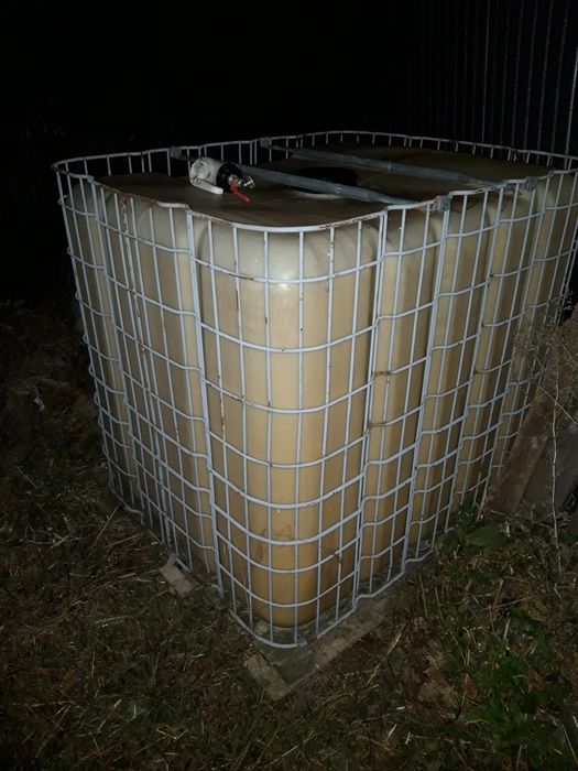 Zbiornik mauzer 1000 litrów