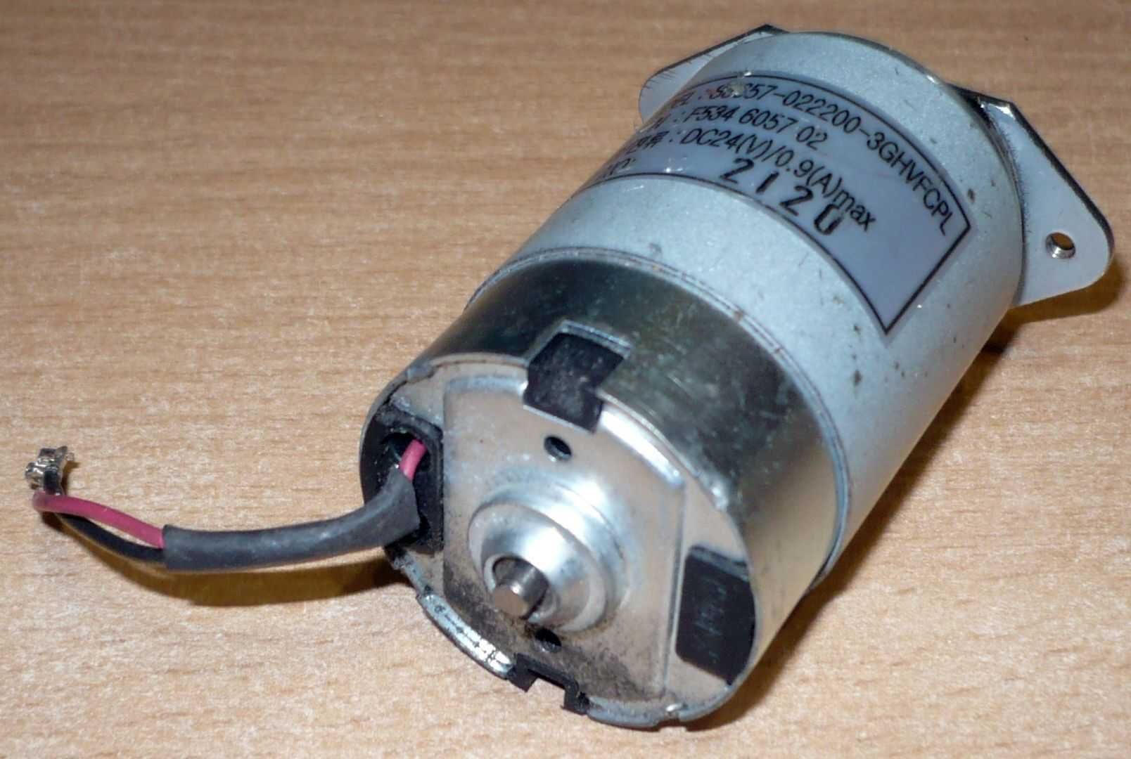 Silnik z amortyzatorem-DC 24V/0,9A/5000 obr/min-10 sztuk